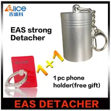 10 шт. сильных магнитных деташер Заводская цена и стоит качество для супермаркет жесткий тег Remover+ 1 шт. держатель телефона бесплатный подарок