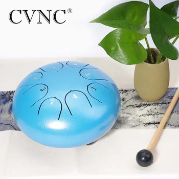 

CVNC 6" 8 notes C D E F G A B C steel tongue drum