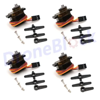 

4PCS M90S 9g Metal gear Analog Servo 2.2kg For RC Helicopter/Plane/Boat 450/Car/DIY Robot