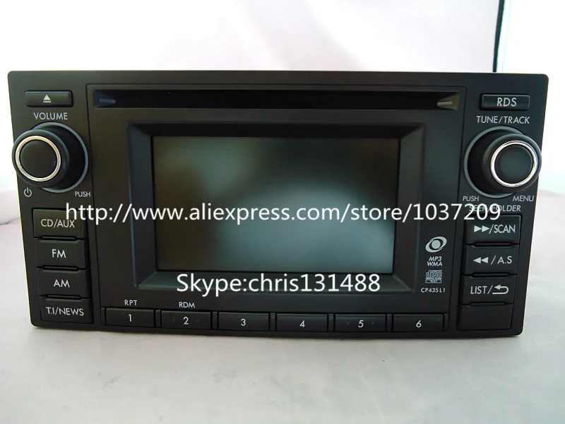 Оригинальный музыкальный тюнер SUBARUN 86201SC430 Clarion CD плеер для автомобиля 2012 Forester OEM WMA