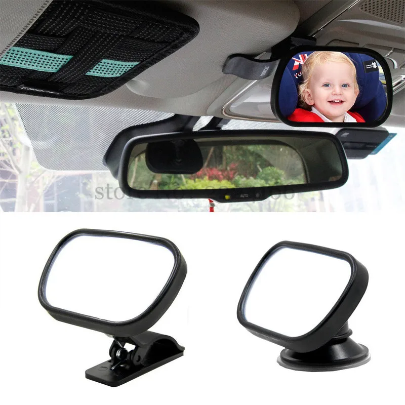 Us 7 78 22 Off Sitaile Universal Car Interior Mirrors Baby Monitor Car Rear Seat View Mirror Baby Child Safety With Clip Sucker Free Shipping In