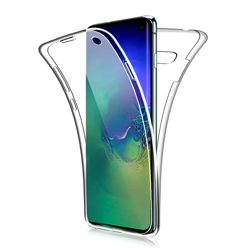 Для J4 J6 J8 A6 A8 Plus 2018 Note 9 360 чехол для Samsung Galaxy S10 Lite S9 S8 S6 Edge Мягкие силиконовые