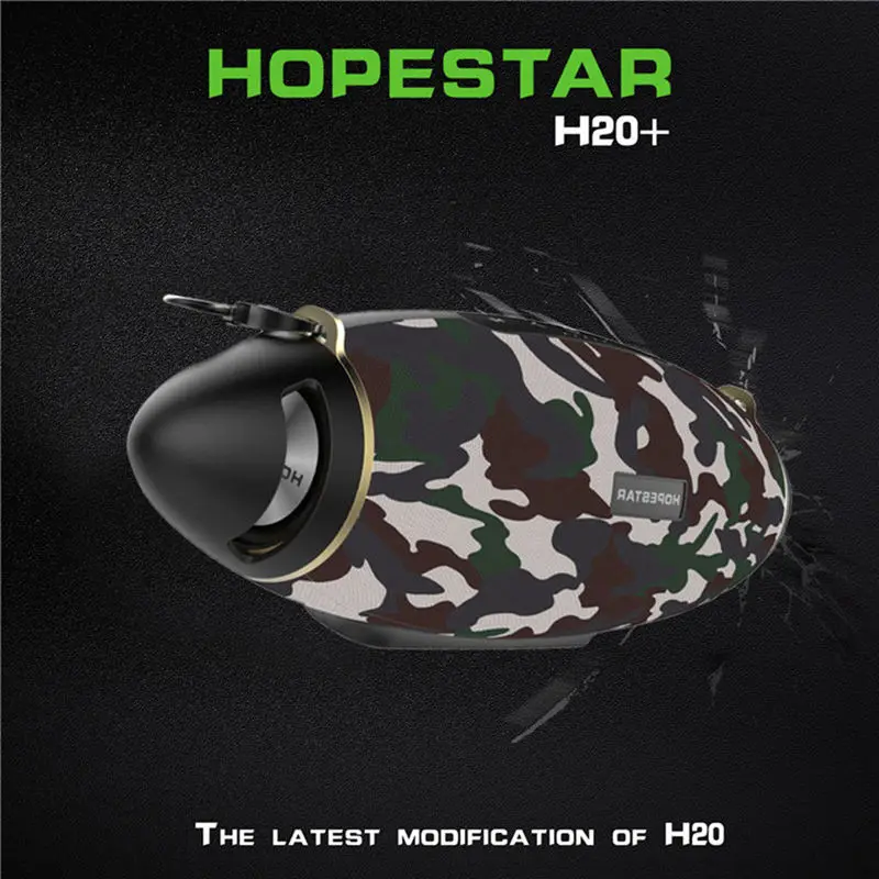 Hopestar H20 регби 30 Вт Bluetooth динамик Колонка ПК беспроводной портативный мини Водонепроницаемый мега бас стерео открытый сабвуфер Tf Usb