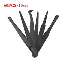 60 шт. антистатический набор инструментов для ремонта из нержавеющей стали, Антистатическая модель, набор пинцетов, инструмент ручной инструмент