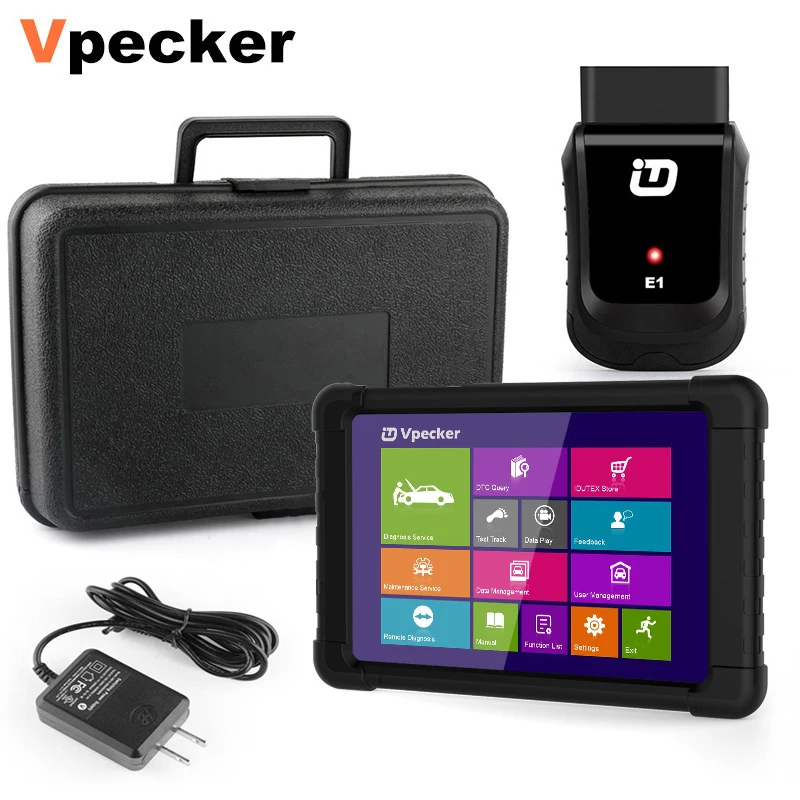 VPECKER E1 Wifi OBD2 Автомобильный сканер Easydiag Oil EPB сброс ABS SAS подушка безопасности с