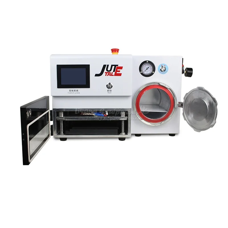 

LY KO-MAX all in one plate type OCA laminating machine 8 inches built-in bubble defoam machine 220V 110V