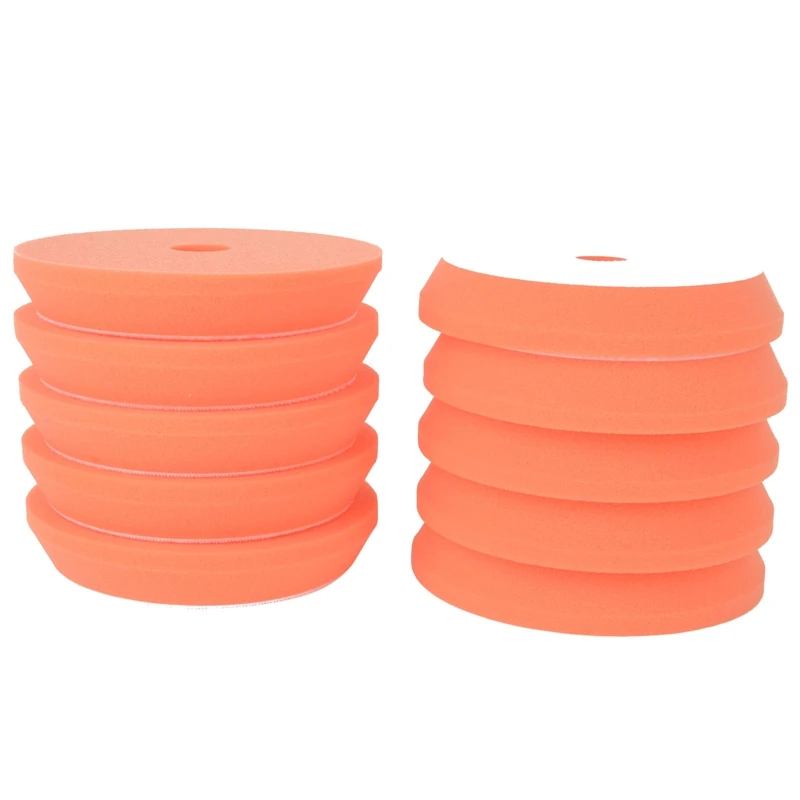 

MAYITR 10PCS 6 INCH 150mm Polishing Sponge Waxing Buffing Plate Pads Polishing Pad Kit Set Cleaning Tools For Car Polisher