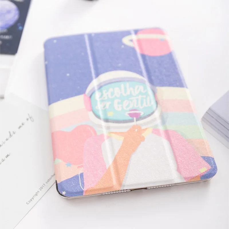 Магнитный защитный чехол Space Girl для iPadPro9.7 &quot 10 5 12 9 Air Air2 Mini 1 2 3 4 планшета новый iPad9.7
