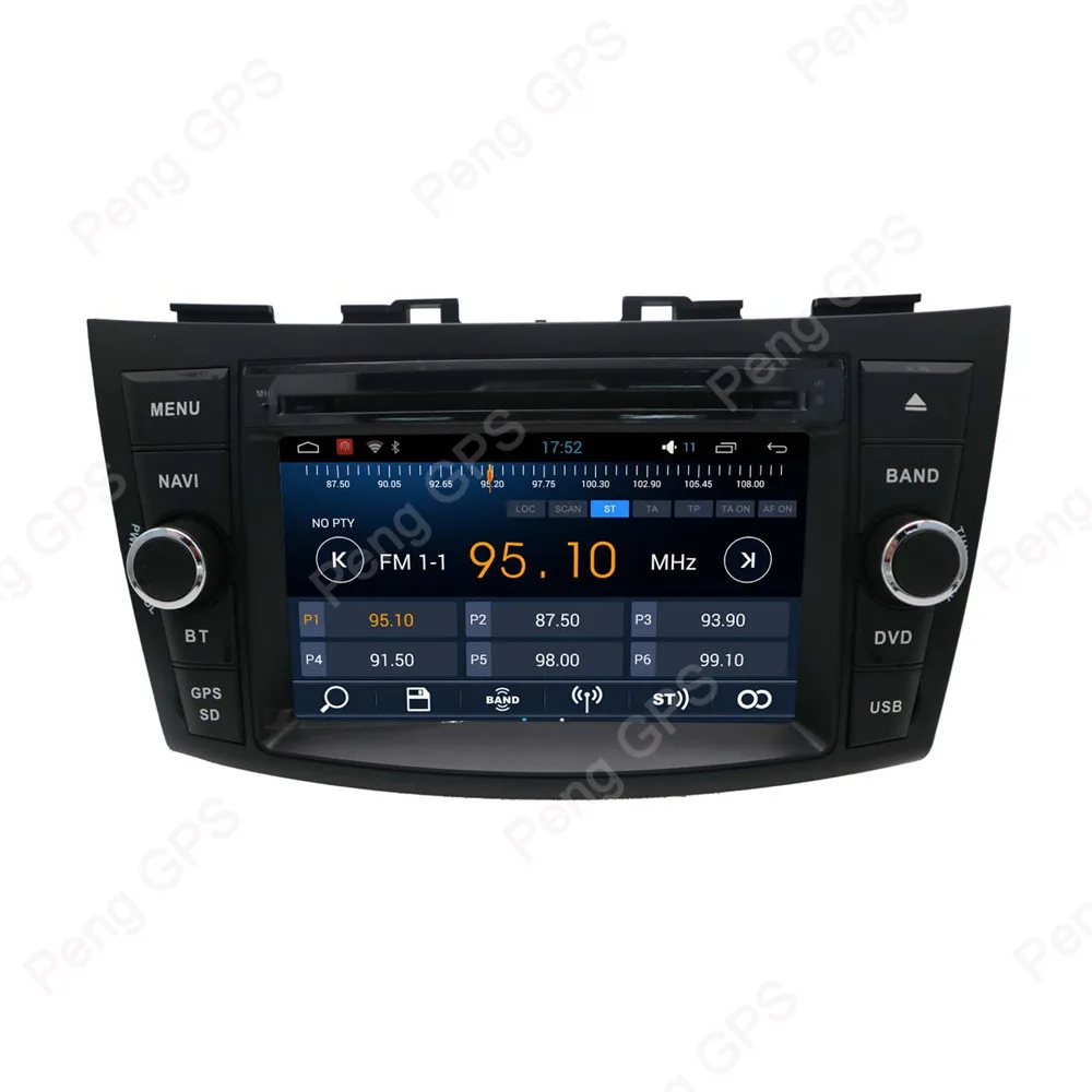 Flash Deal Octa Core IPS Android 8.0 Car 2 Din Radio for SUZUKI SWIFT 2011 2012 GPS Navigation CD DVD Player IPS Screen 1024*600 HIFI Music 2
