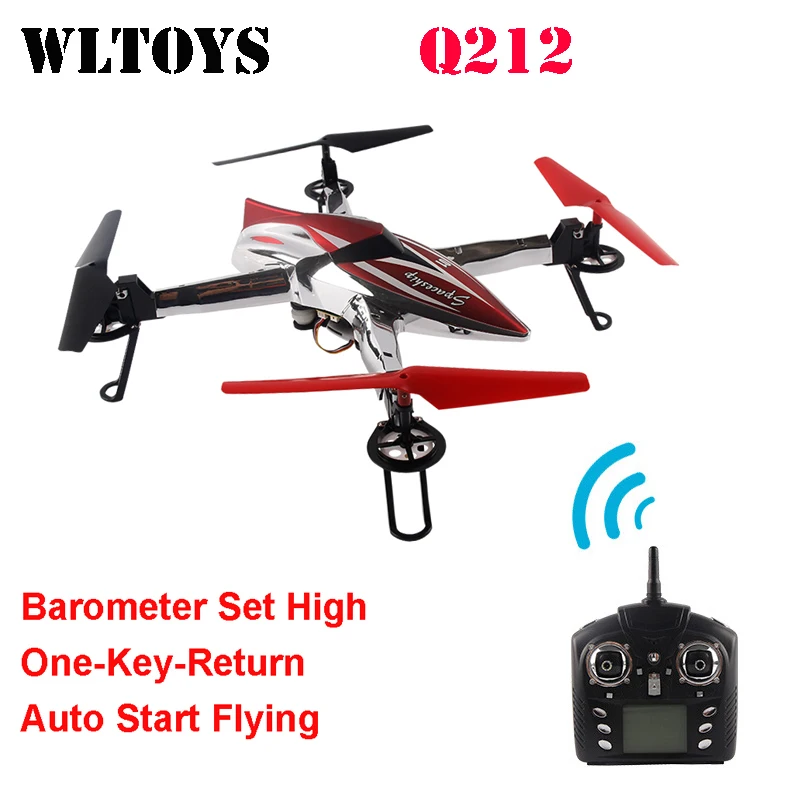 WLtoys Q212 один ключ-возврат и снять набор барометра высокое Квадрокоптер с дистанционным управлением Поддержка с видом от первого лица и WiFi HD камера RTF
