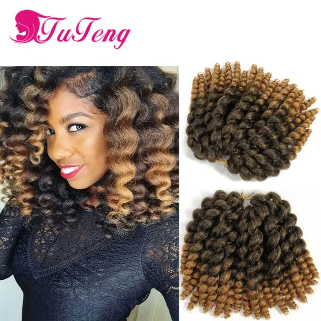 Wand curl Crochet Braids curly Crochet Hair Extensions 22 