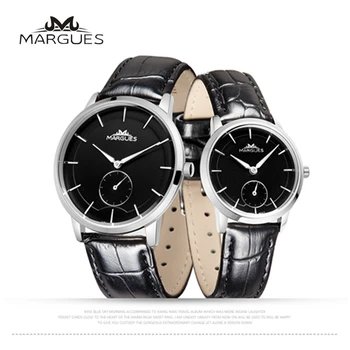 

lovers watch couples watches quartz business fashion casual wristband leather strap men mowen clock