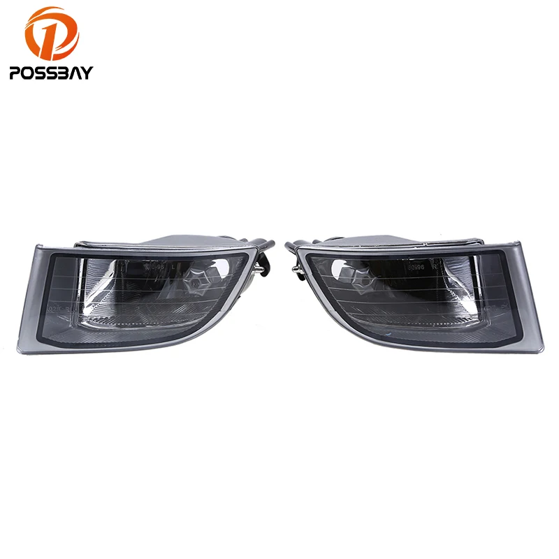 Ceny POSSBAY przezroczyste soczewki przeciwmgielne obudowa lampy dla Toyota Land Cruiser Prado (J120) 2002 2009 Auto Side wymiana