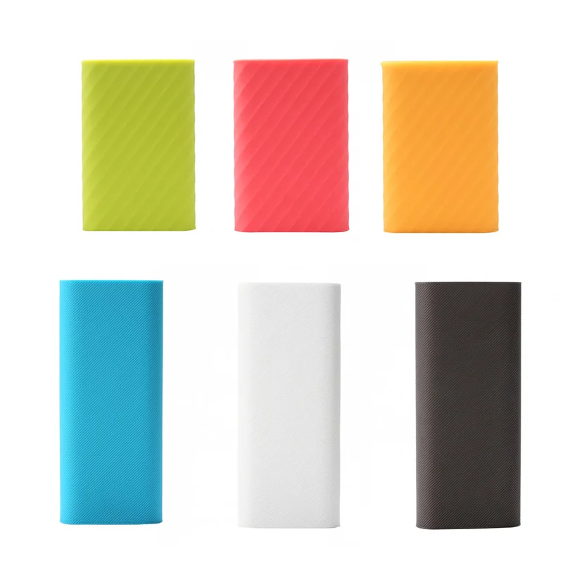 

Xiaomi Powerbank Case Mi Power Bank 5000 10000 2S Pro 20000 2C plm 07zm 06zm 03zm 09zm wireless powerbank soft Silicone Cover