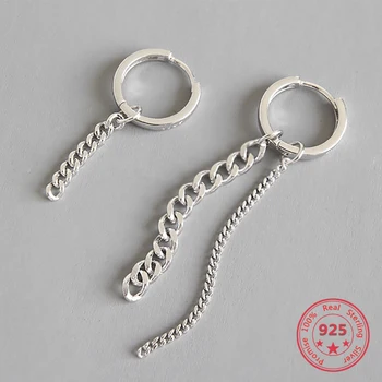 

Korean Fashion Earrings for Women 2019 New Designer Simple Hoop Earrings Chains Tassels
