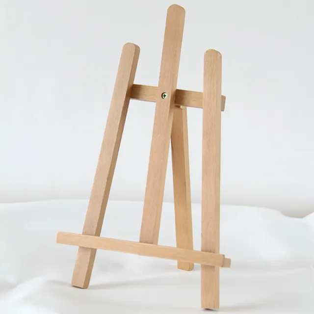 Mini Table Easel Caballete De Pintura Wooden Easel Artist Oil Painting Easel Stand Painting Accessories Watercolor Drawing Table 5