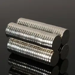 100 шт. неодимовый магнит промышленный магнит 10 мм X 1 мм Мини маленький круглый диск магнитные материалы