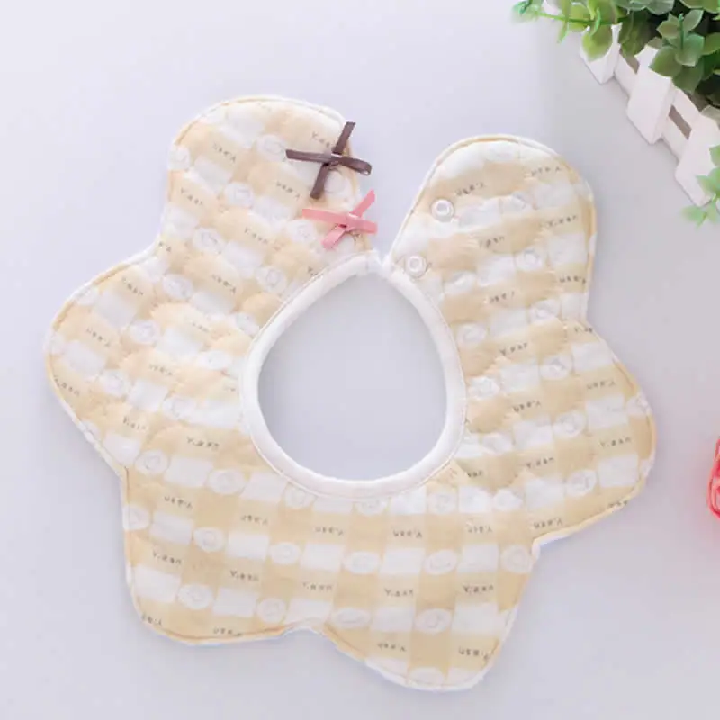 Cotton Bandana Bibs Baby Feeding Smock Infant Burp Cloths Cartoon Saliva Towel Baby Eating Accessory Soft Baby Stuff waterproof