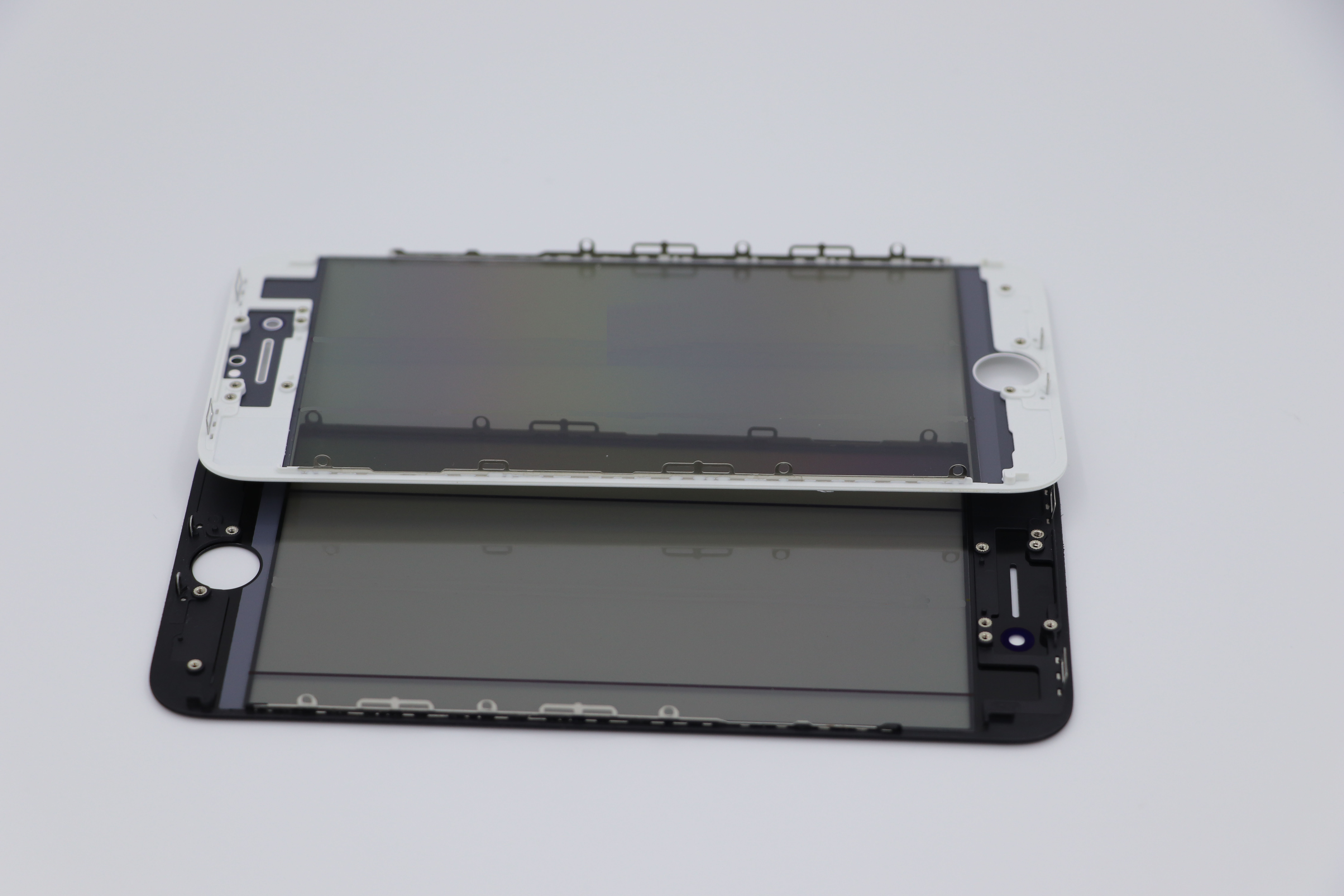 

Front Screen Glass Lens with frame&OCA film&Polarizer film