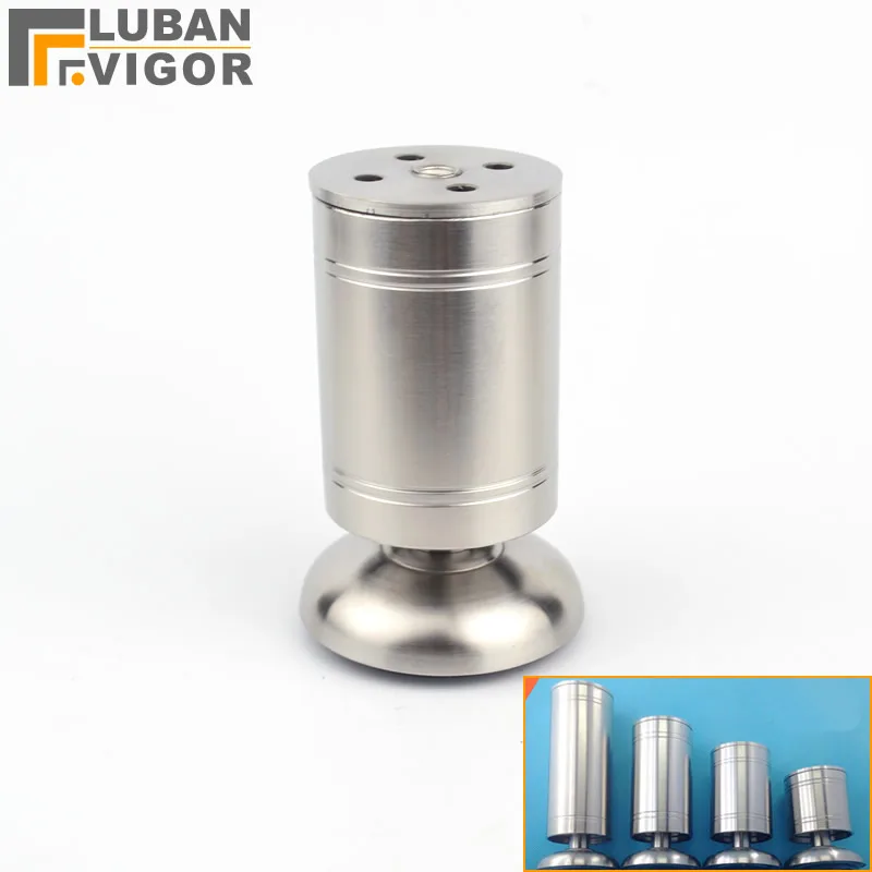 

High quality Stainless steel furniture legs, adjustable height,for cabinets,sofa, bed,table, metal legs,furniture hardware