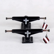 Independent 149mm Olson stg11 Trucks font b Skateboard b font Trucks Aluminum Black Color Trucks Suitable