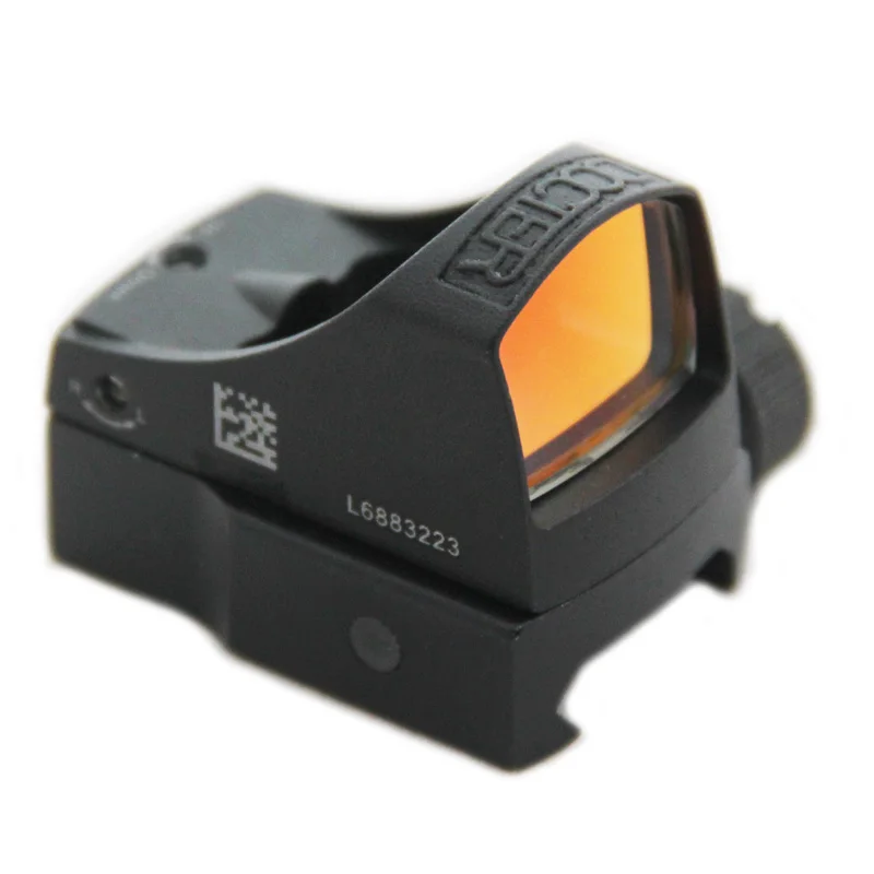 Тактический Docter III Red Dot Sight 1x22 Авто Яркость компактный мини Red Dot Scope Docter 3 с маркировкой черный - Цвет: Black