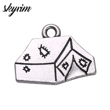

Skyrim 20pcs Camp Series Tent Charm Camping Pendants Fit DIY Necklaces & Bracelets Jewelry Accessories Making Findings