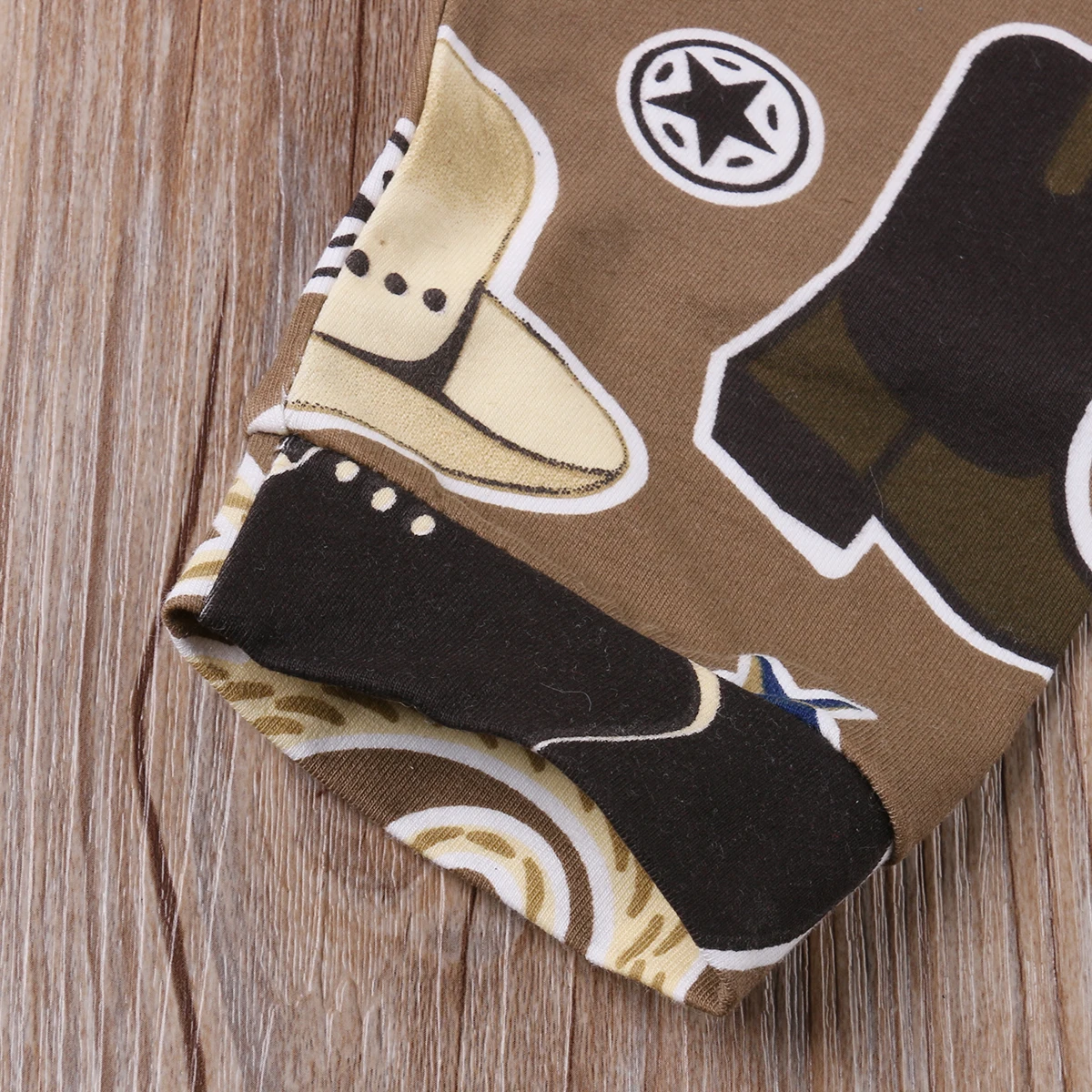 Baby Cowboy Romper & Pants Set 3