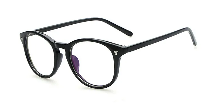 Винтажные очки для чтения, металлический полный обод, унисекс, ретро очки+ 50+ 75+ 100+ 125+ 150+ 175+ 200+ 225+ 250+ 275+ 300+ 325+ 350+ 375 - Цвет оправы: Shiny Black