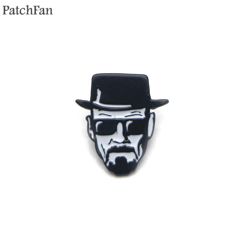 Patchfan чехол с принтом во все тяжкие Walter белый цинк сплава галстук бабочка значки