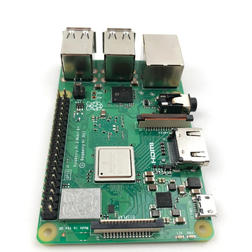 Raspberry Pi 3B+ с беспроводными возможностями, включая Wi-Fi и Bluetooth от Raspberry Pi 3B