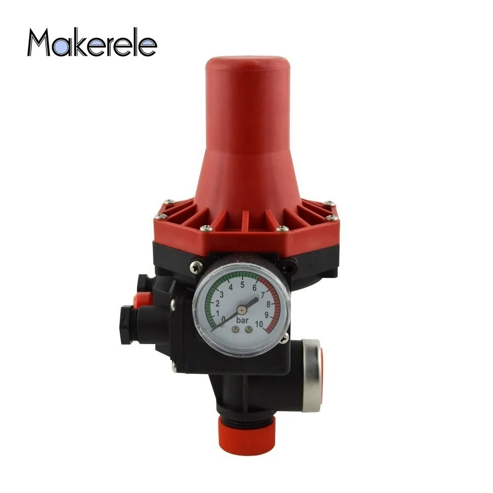

Automatic Water Pressure Switch Control Electronic Water Pressure Switch MK-WPPS07 Makerele For Water Pump On 1.5bar Off 10bar