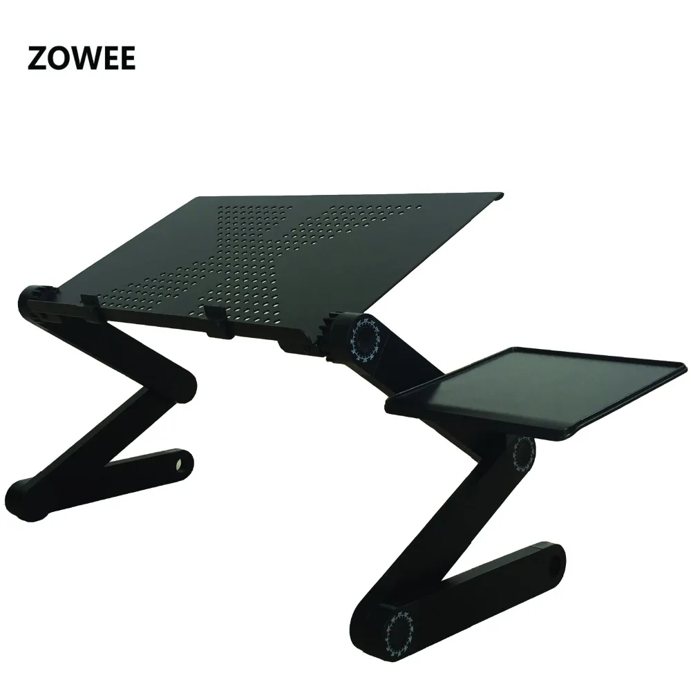 Adjustable Portable Laptop Table Stand Lap Sofa Bed Tray Computer