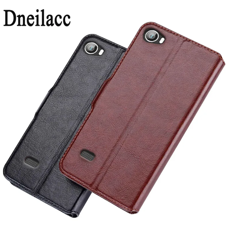 

Advanced PU Leather Case For Explay RIO Phone Bag Cover Wallet Style Stand Card Slots Holders For Explay RIO Cases