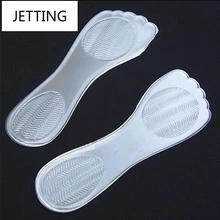 Гелевые 3/4 женские стельки с супинатором и подушкой ортопедические и ортопедические туфли на высоком каблуке Босоножки и моющиеся