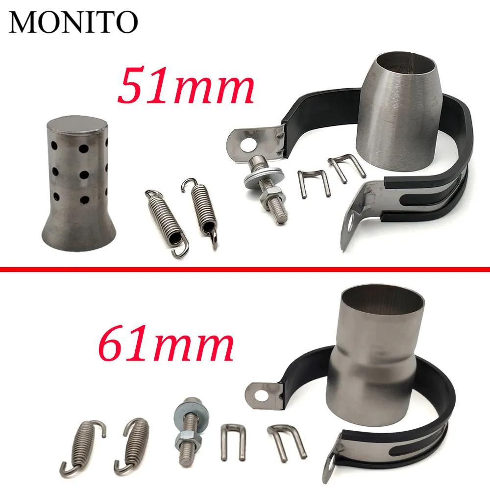 2019 caliente de la motocicleta SC de escape modificado silenciador de escape DB asesino para YAMAHA YZ125 YZ250F YZ450F YZ250X YZ250FX YZ450FX