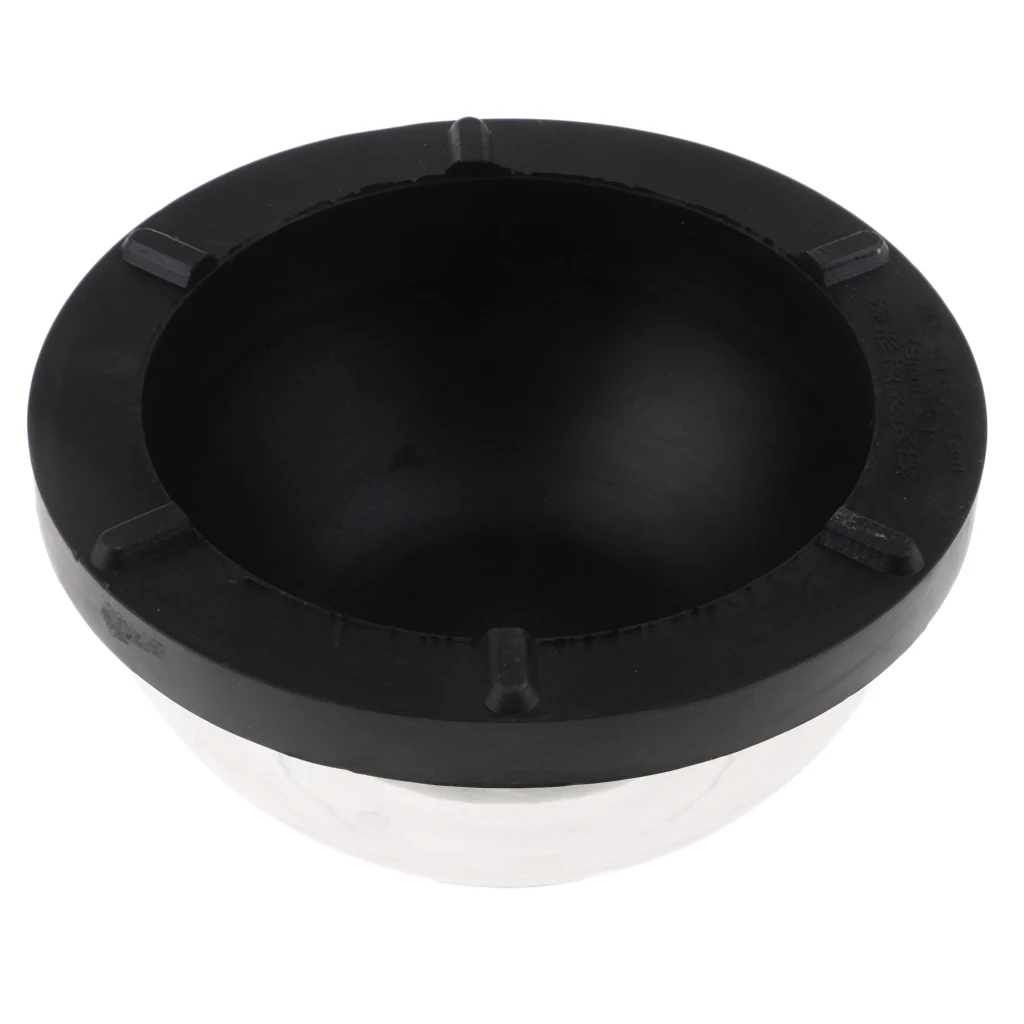 Clear Plastic Hollow Pot Bowl Shape Candle Making Mould Mold Tool for DIY Dried Flower Xmas Scented Candles