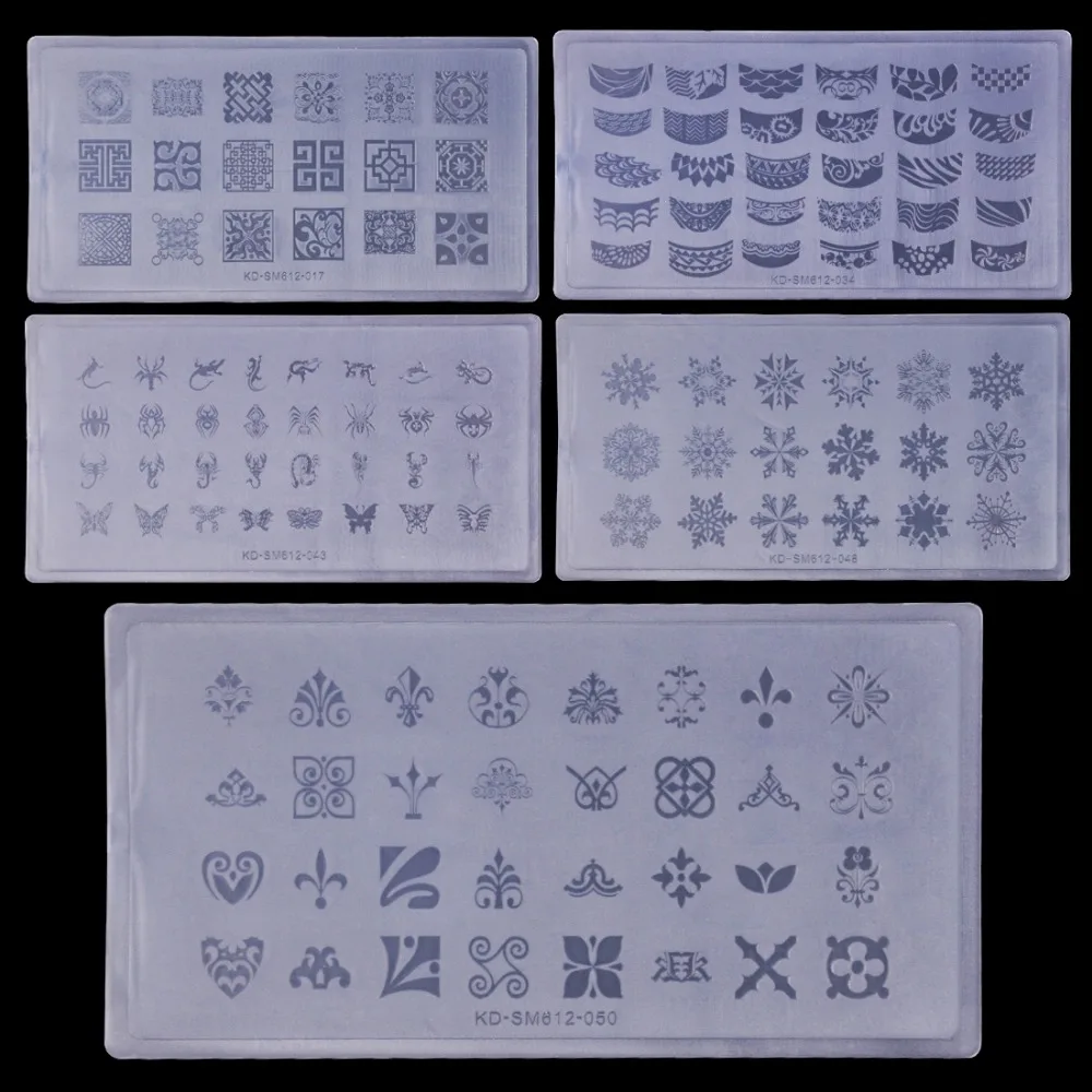 Biutee 10 шт./ набор трафареты для ногтей рисунки с животными пластиковые пластины для стемпинга дизайн ногтей новинки набор для стемпинга
