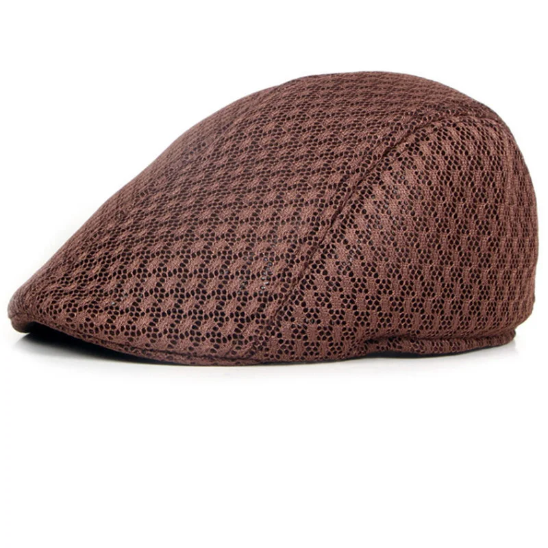Fashion Summer Berets Cap Mesh Breathable Unisex boinas Outdoor Visor