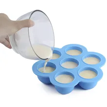 Детское питание контейнер для хранения крышка многоразовая форма лоток для морозильника антипригарный Регистратор