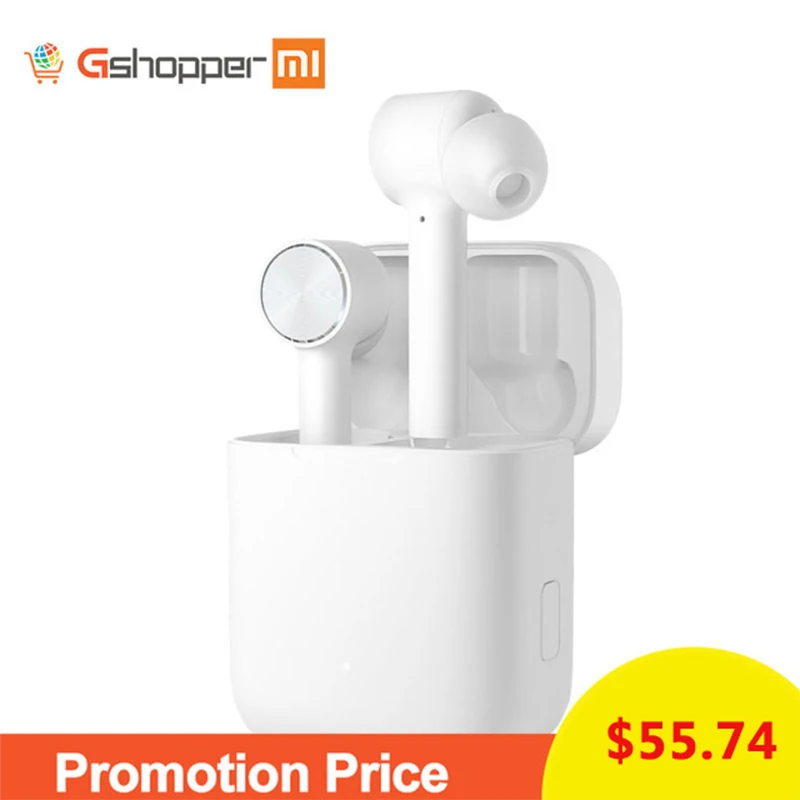 Оригинальные Xiaomi Airdots pro Air TWS Bluetooth наушники настоящие беспроводные стерео спортивные наушники ANC переключатель ENC управление автоматической паузой