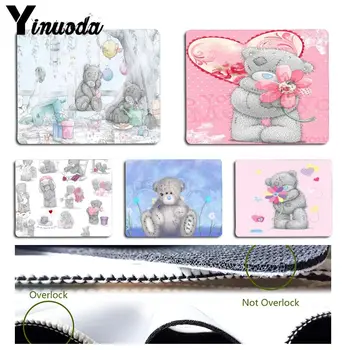 

Yinuoda Non Slip PC Teddy bear High Speed New Mousepad Size for 18x22cm 25x29cm Rubber Mousemats