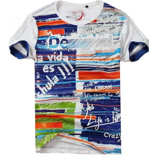 

Spanish Desigu Cotton Casual T-shirts