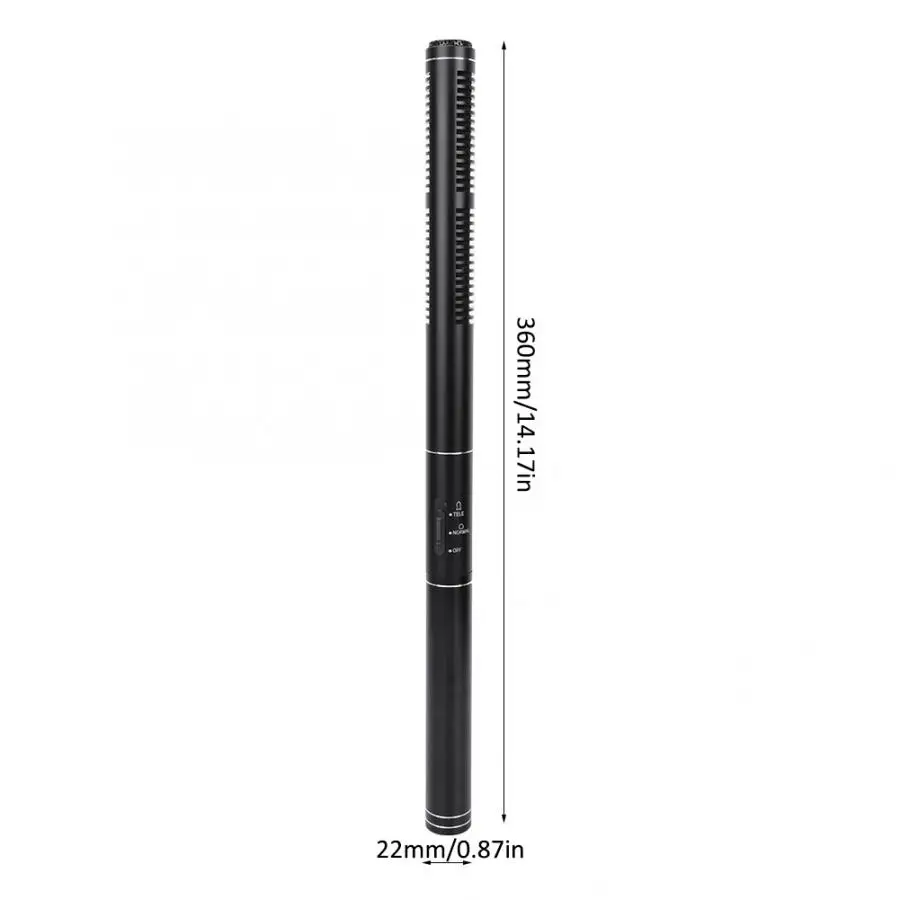 Microfone Sem Fio Студийный микрофон YC-CFM360 портативный стерео записывающий микрофон для мобильного телефона DSLR камера видеокамера