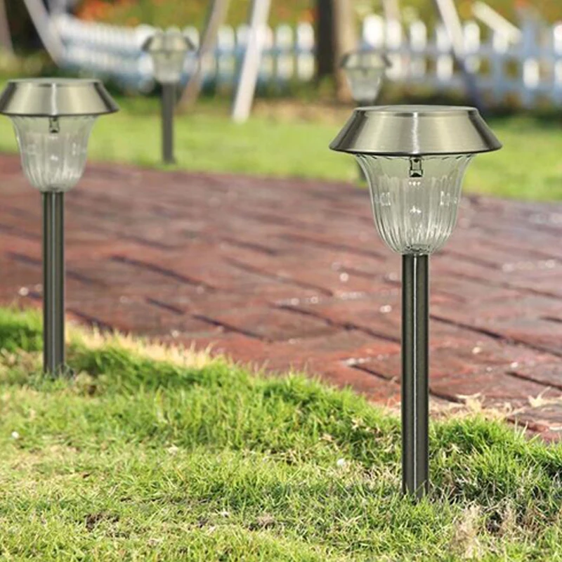 Solar Lamp Outdoor Waterproof Stainless Steel Lawn Light Landscape Lights LED Solar Lights for Garden Decoration Yard Lamp (7)
