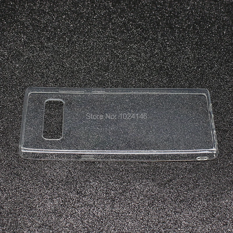 Тонкий кристально прозрачный мягкий ТПУ чехол накладка для Samsung Galaxy Note 8 note8 N950 6 3