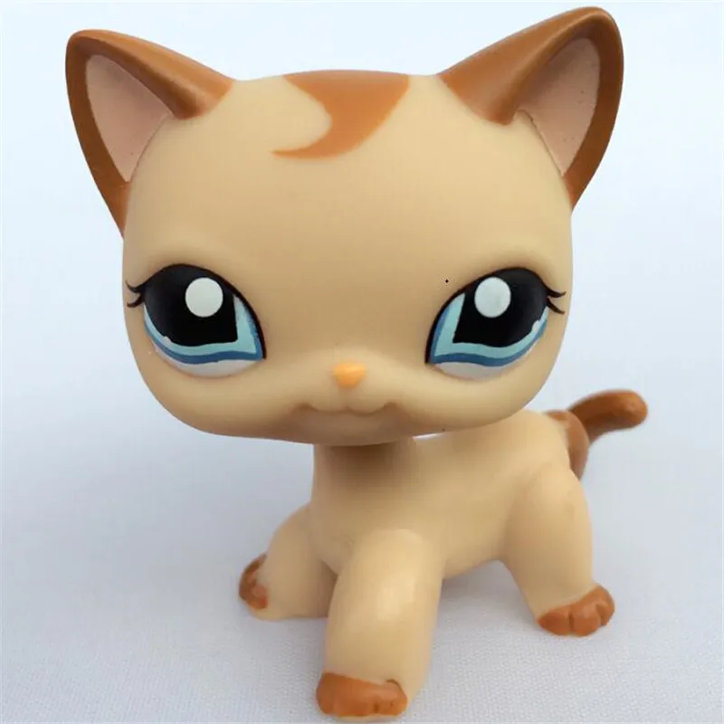 Pet Shop lps font b toys b font collections Short Hair Kitty Rare Old Styles White