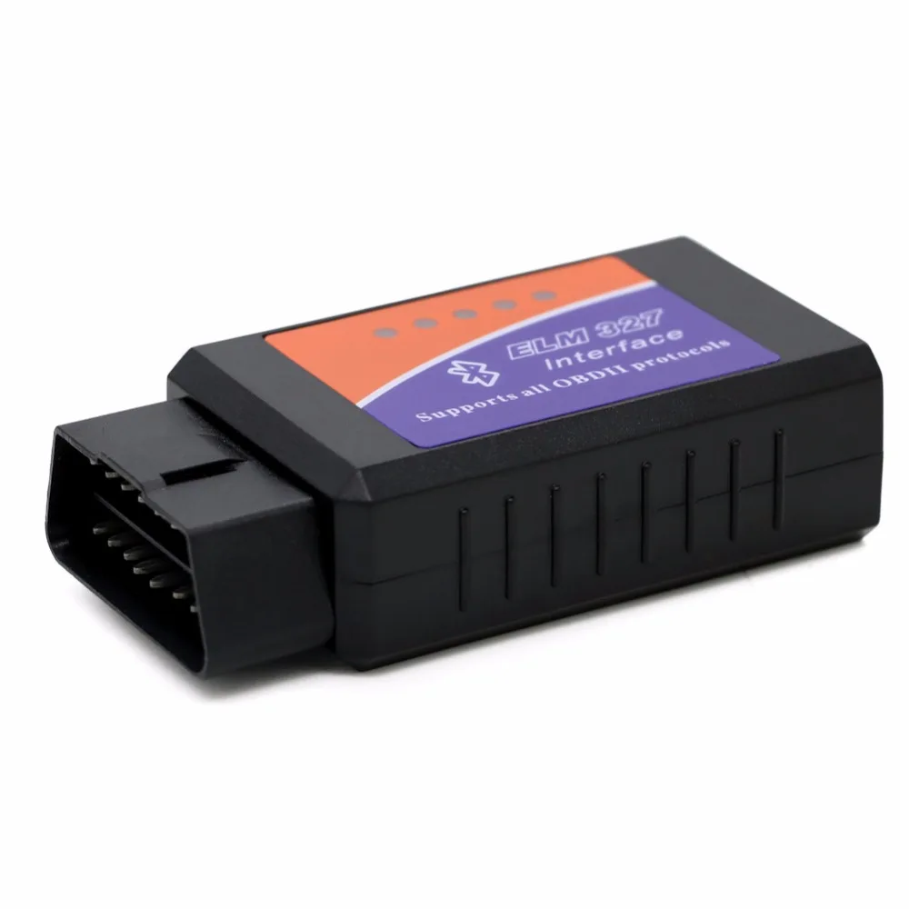 ELM 327 Bluetooth ELM327 OBDII/OBD2 Версия сканер для диагностики транспорта инструмент считыватель работает на Android