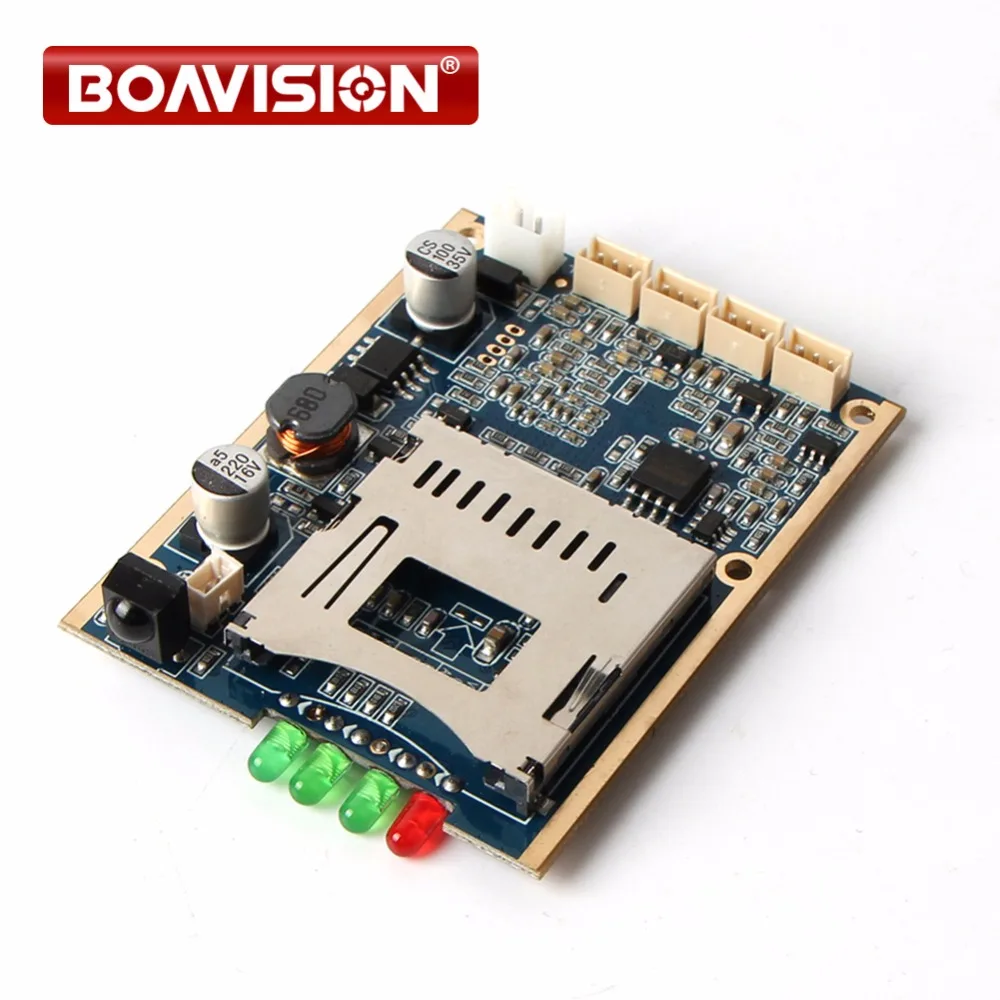 

1CH Mini DVR Real time HD DVR PCB Board Support Power-up Record Motion Detect Record etc