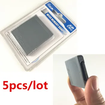 

5pcs SD Flash WISD Memory Card Stick Adaptor Converter Adapter Card Reader for Nintendo Wii GC GameCube Game Console W/ Package